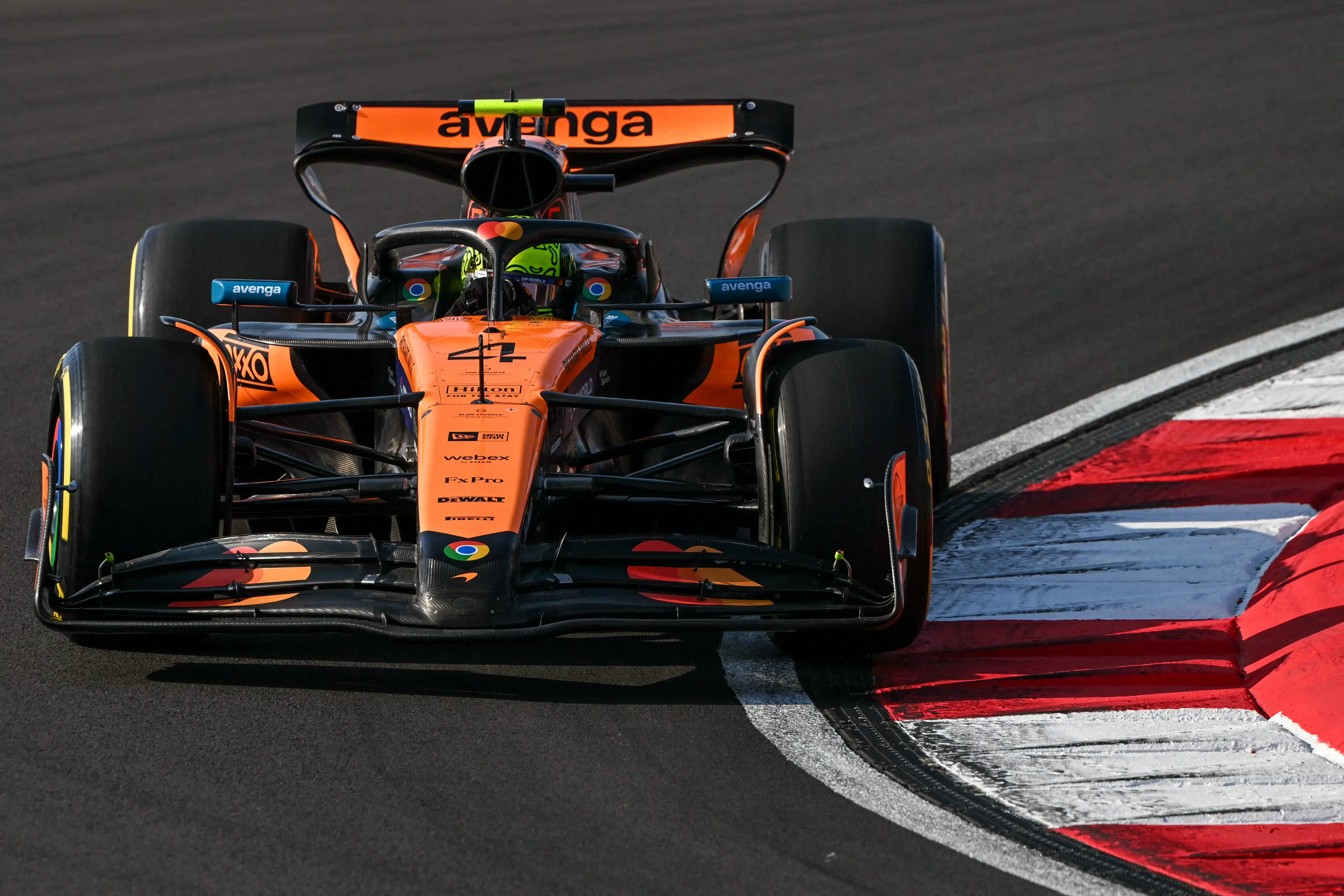 Lando Norris came fifth in sprint qualifying. Image: Getty