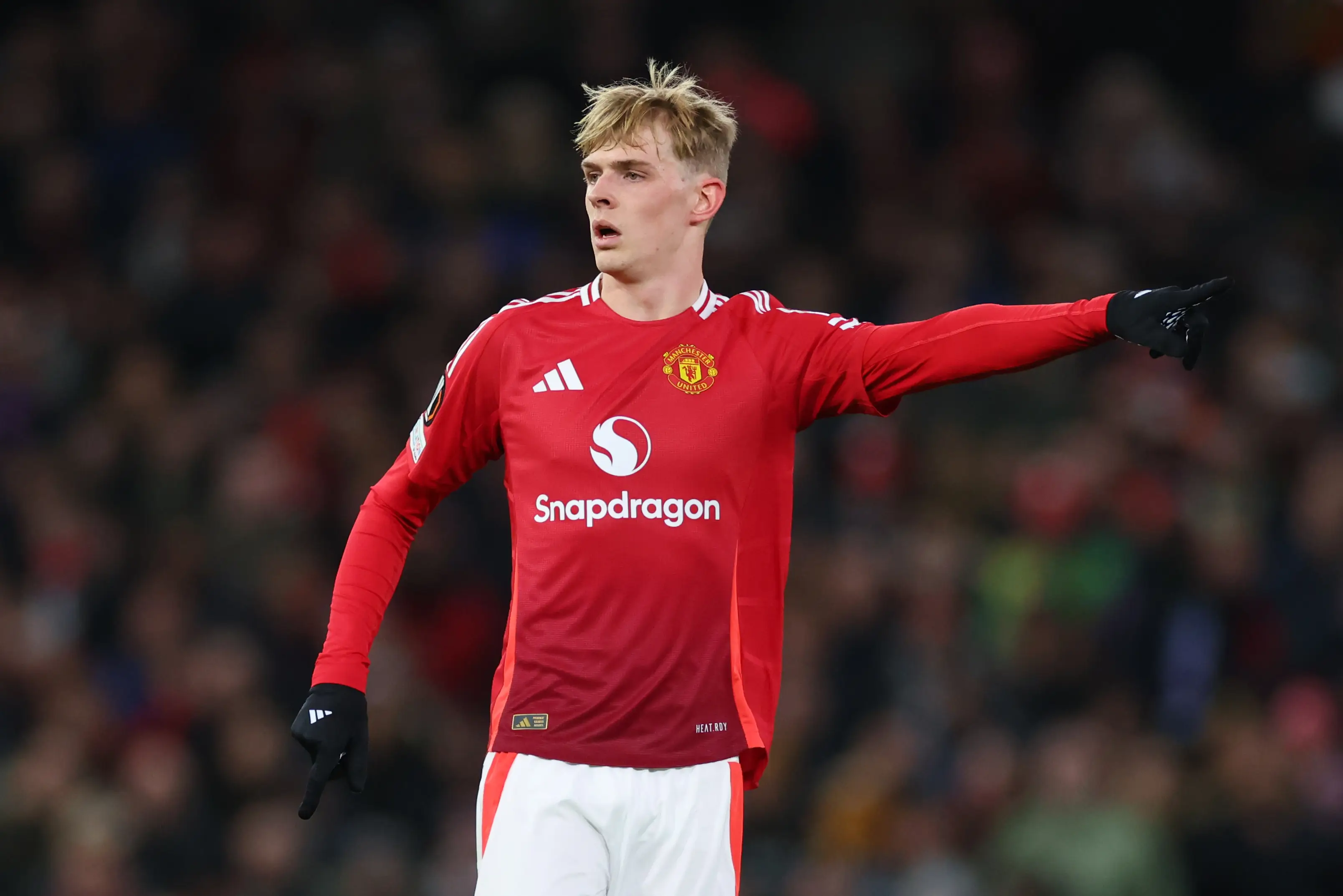 Toby Collyer impressed as Manchester United beat Rangers in the UEFA Europa League. Image: Getty
