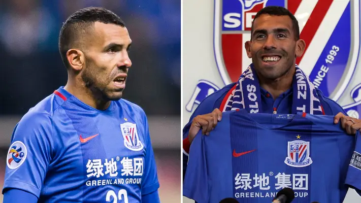 The staggering amount Carlos Tevez earned from 'seven month holiday' in China