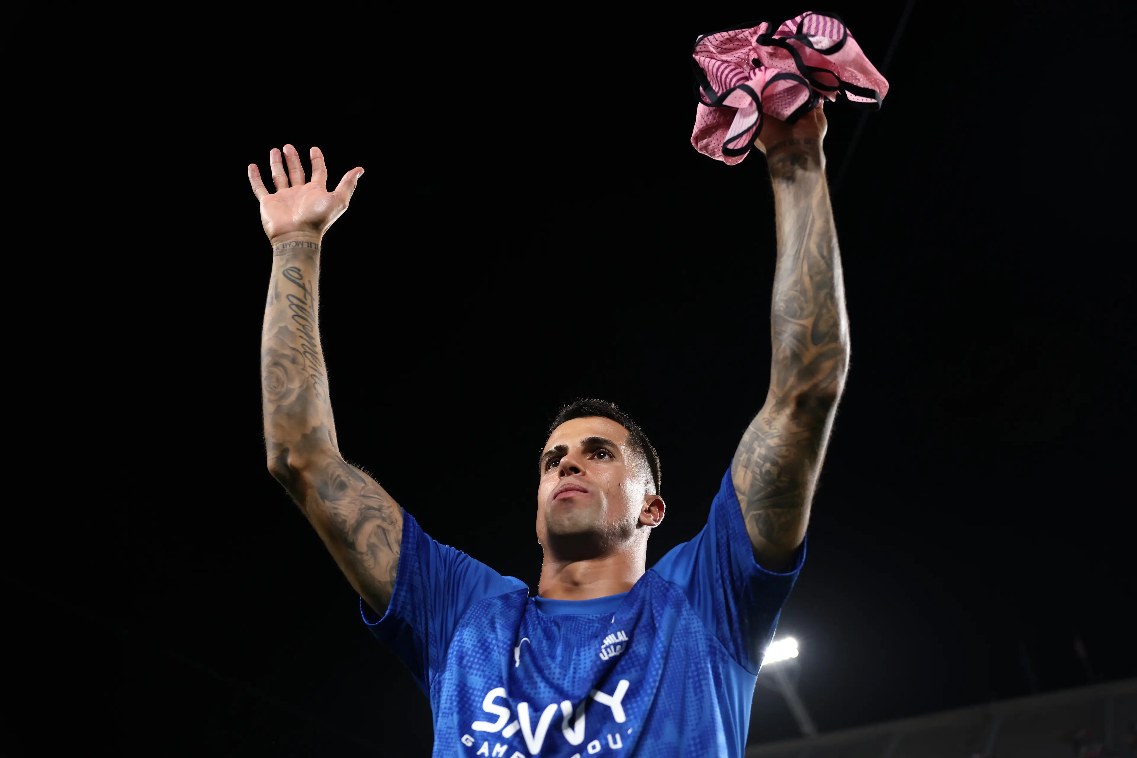 Joao Cancelo is one of many household names in Al Hilal's squad. Image: Getty