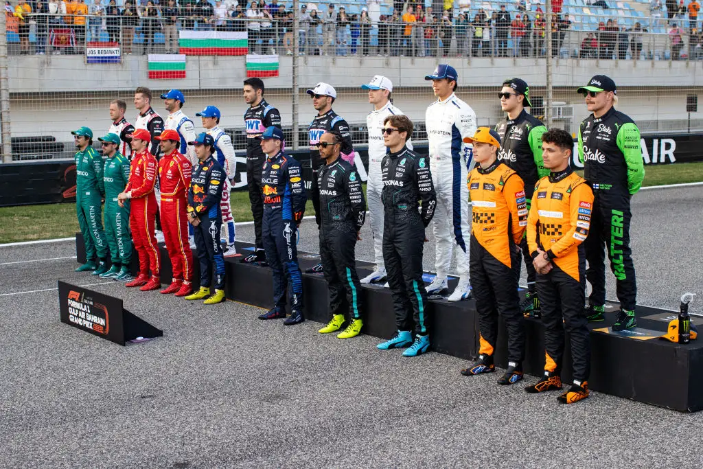 F1 2024 grid- Getty