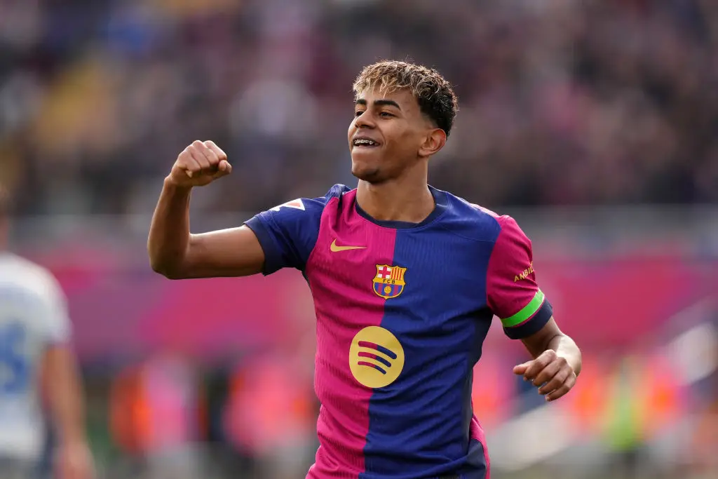 Lamine Yamal is set to inherit the number 10 ahead of the 2025/26 campaign. Image credit: Getty