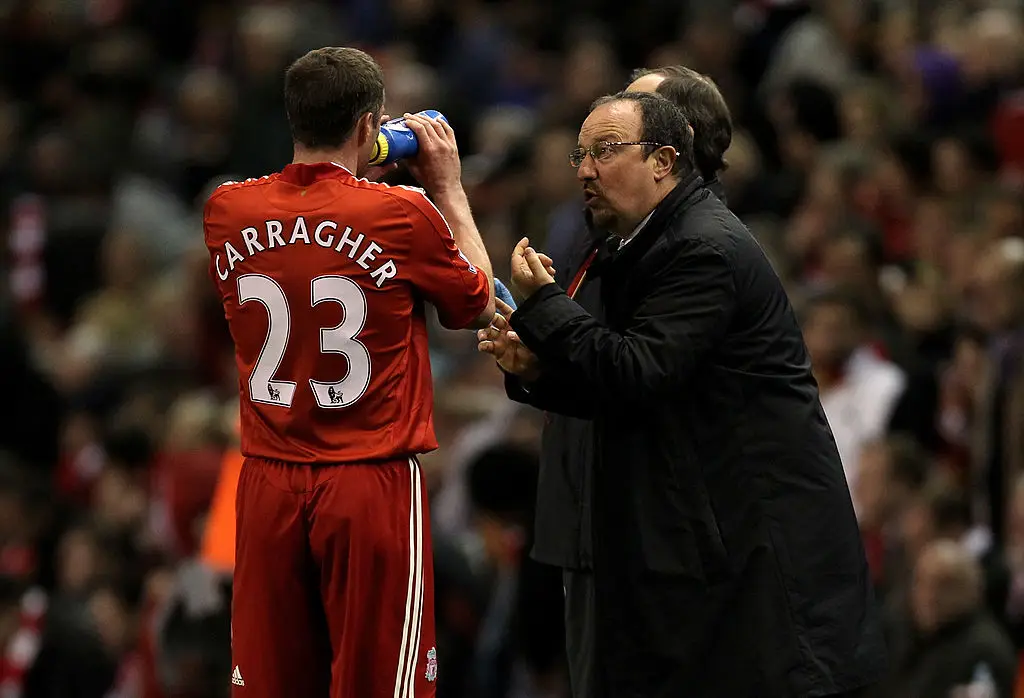 Carragher/Benitez- Getty