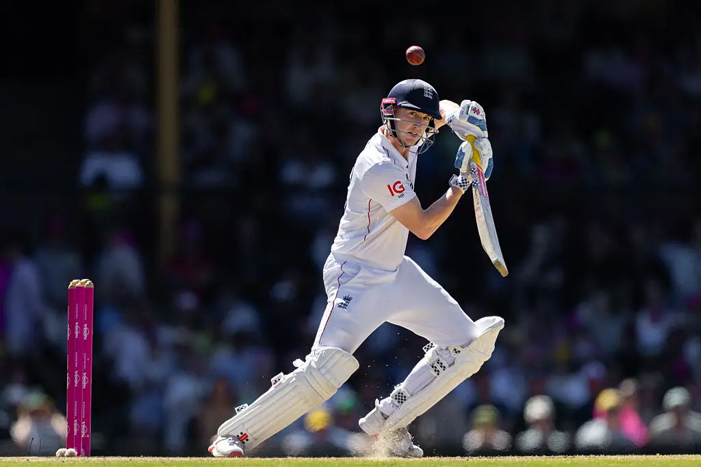Harry Brook in action for England (Credit:Getty)