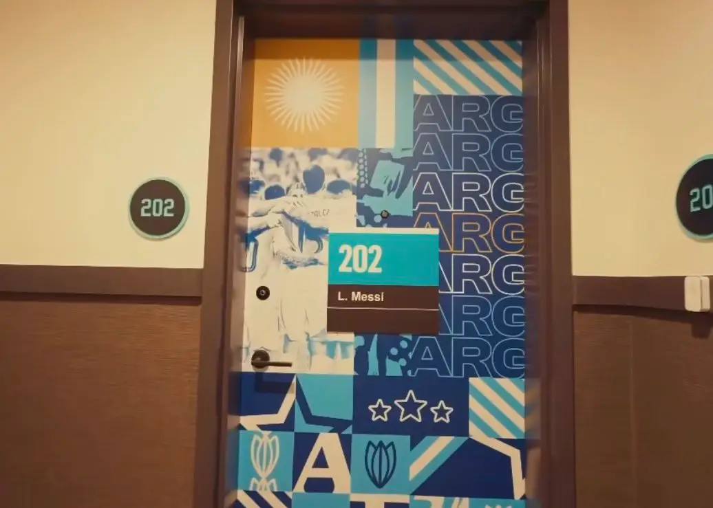 Messi is rooming alone for the 2026 World Cup. Image: X/@psg__chief