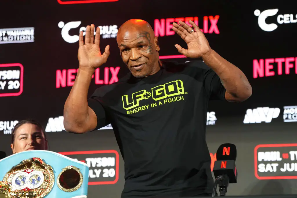 Tyson is currently unable to train (Image: Getty)