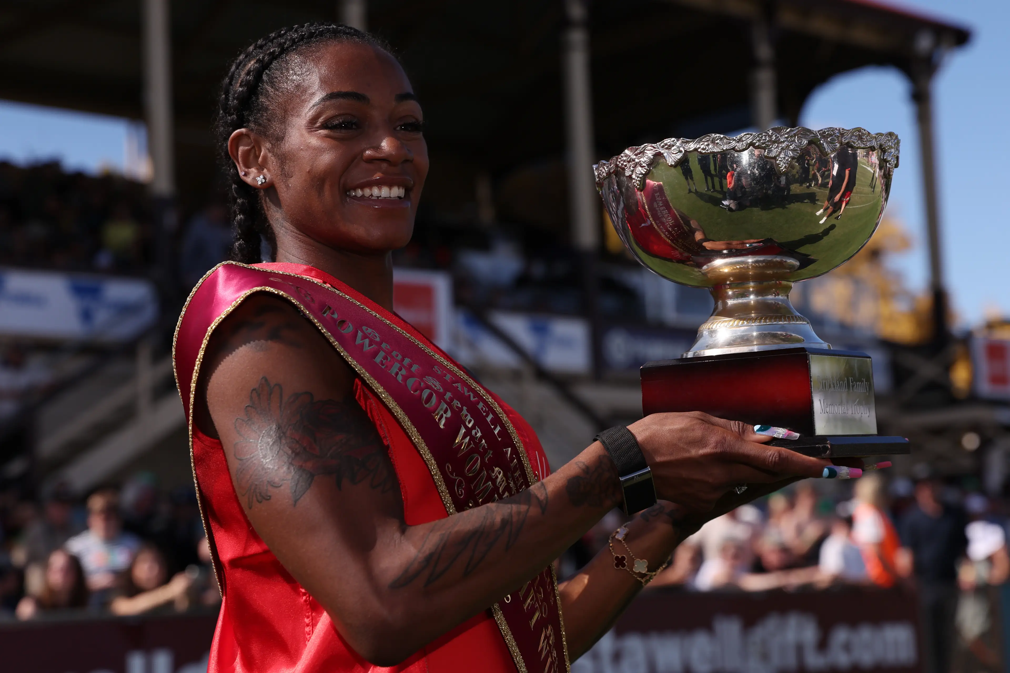 Richardson claimed $40,000 in prize money. Image: Getty