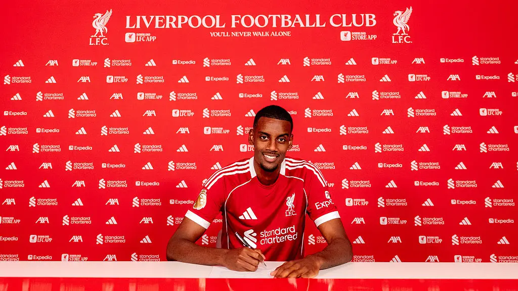 Alexander Isak has joined Liverpool (Credit:Getty)