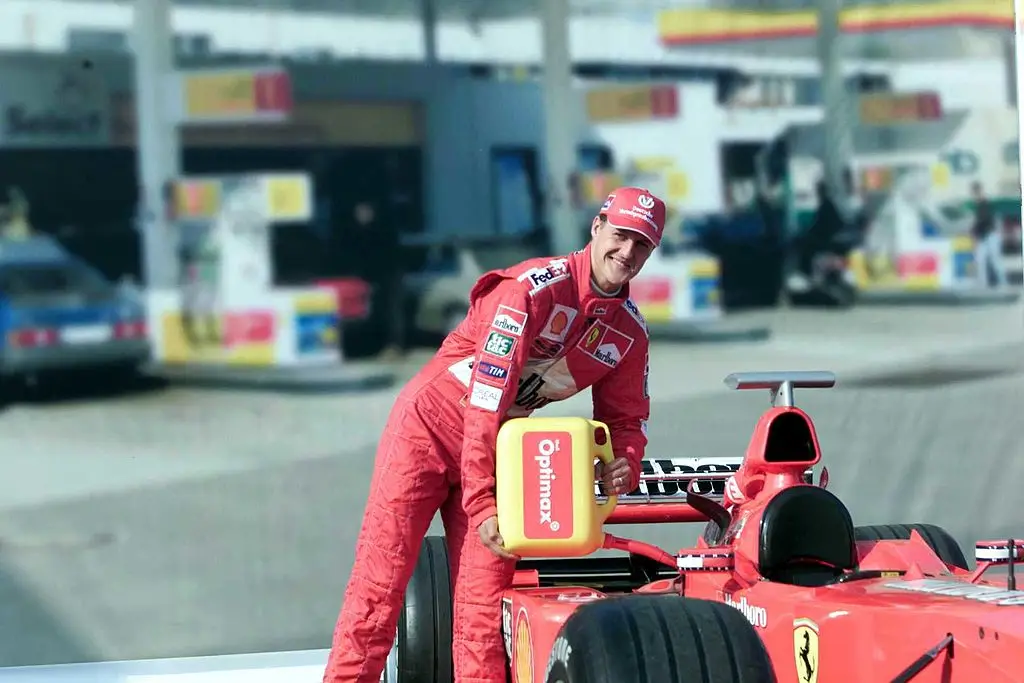 Michael Schumacher stayed in Enzo Ferrari's house when he was in Maranello (Image: Getty)