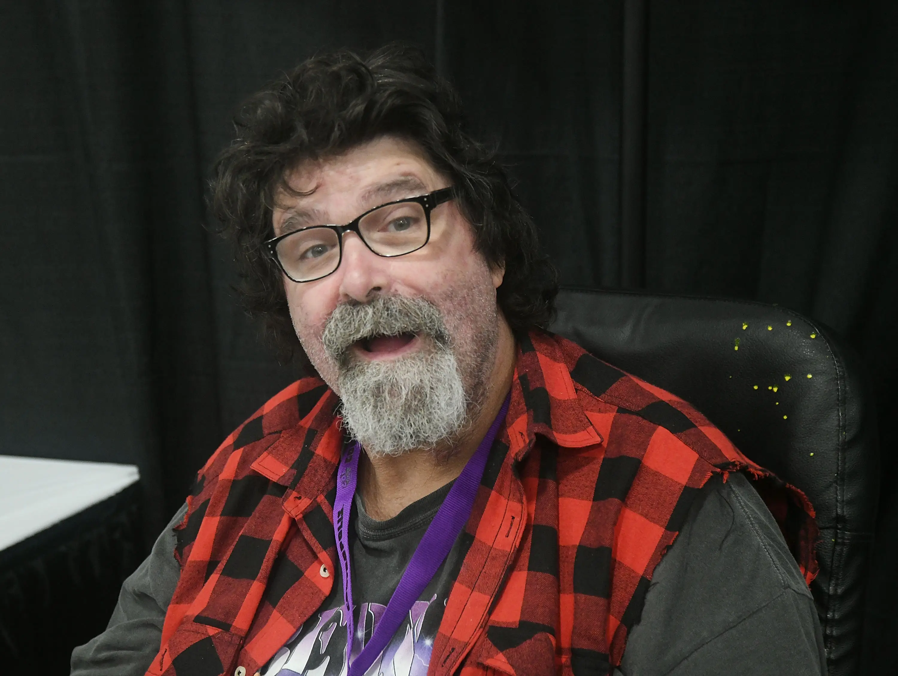 Mick Foley has parted ways with the WWE due to the association with Donald Trump. Image: Getty  