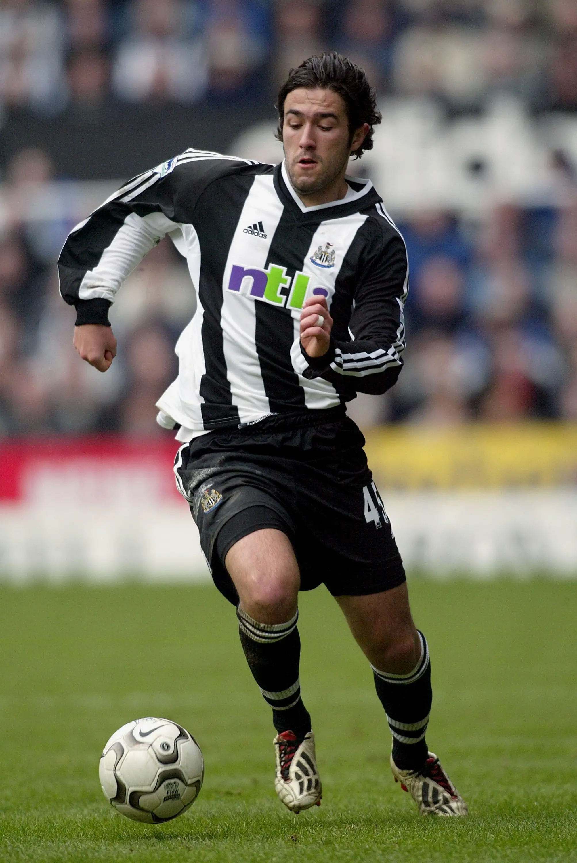 Manchester City's new director of football Hugo Viana played 39 times for Newcastle. Image: Getty