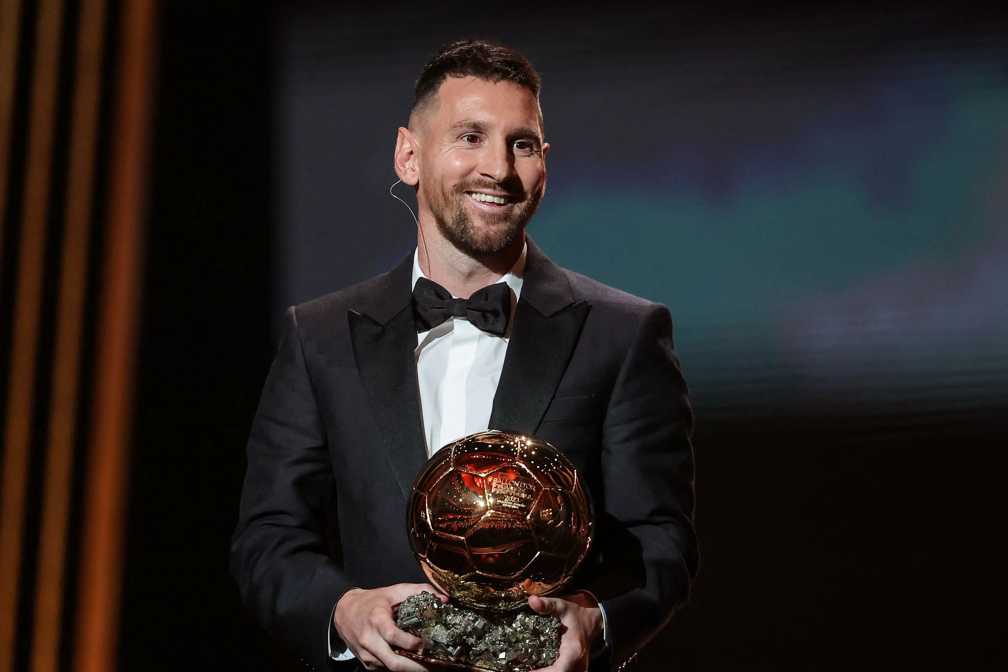 Lionel Messi won the Ballon d'Or award in 2023. Image: Getty