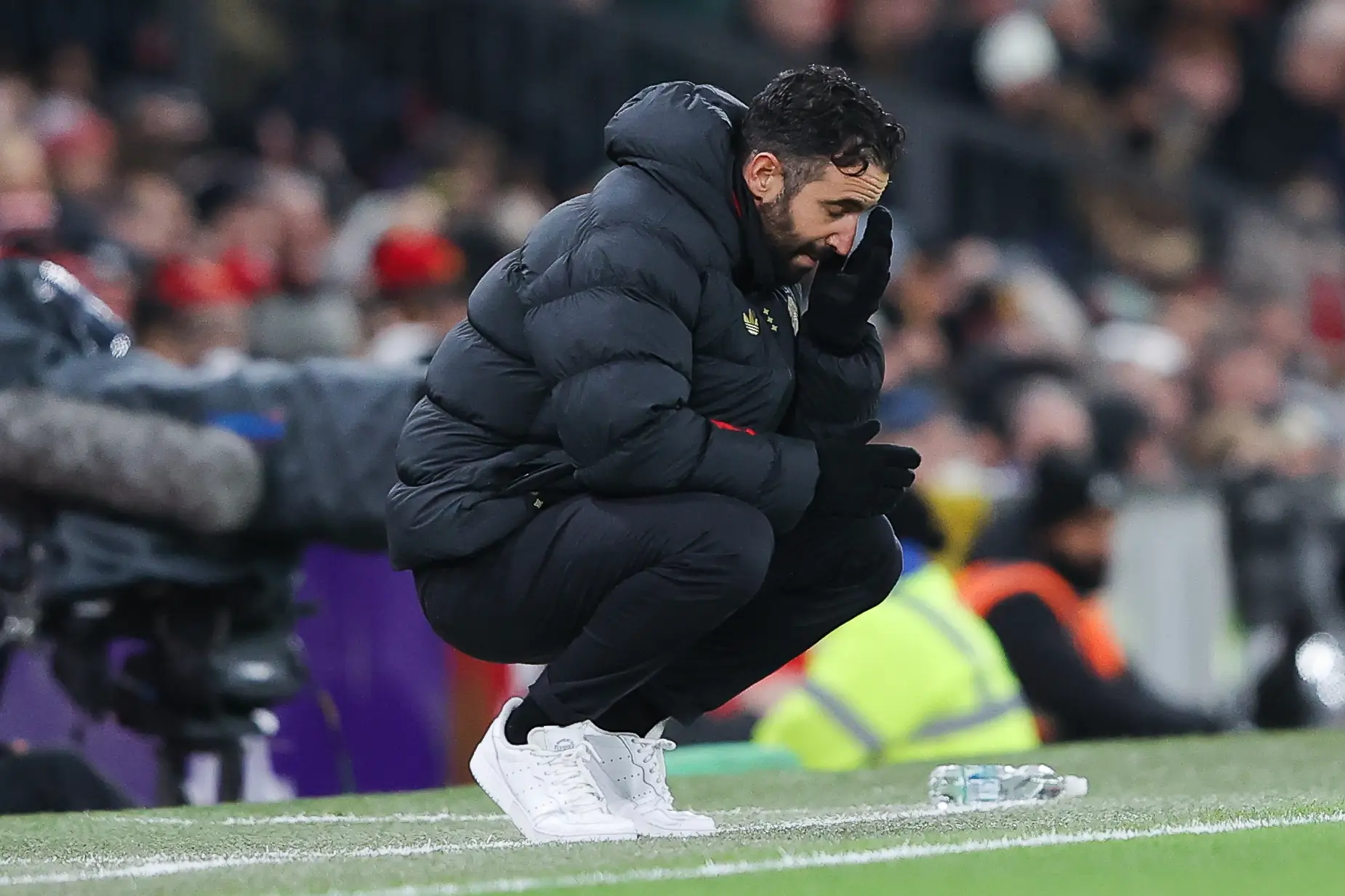 Amorim's side could not beat bottom club Wolves, who have lost 16 times in the Premier League. Image: Getty