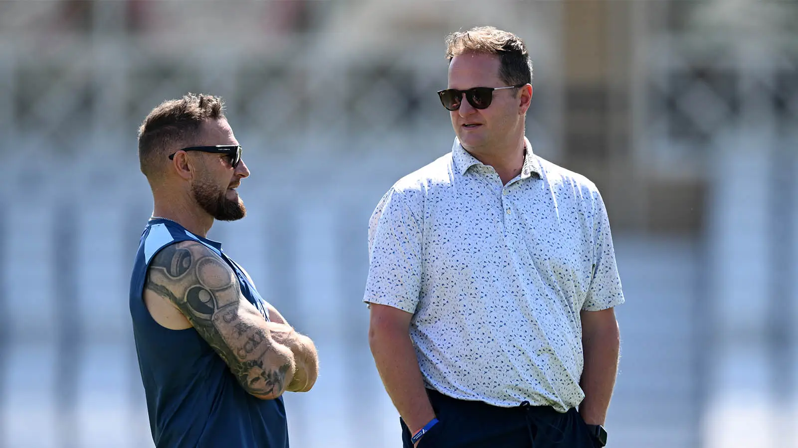 Stokes' decision has renewed speculation over managing director Rob Key's future (pictured right, with head coach Brendon McCullum) (Image: Getty)