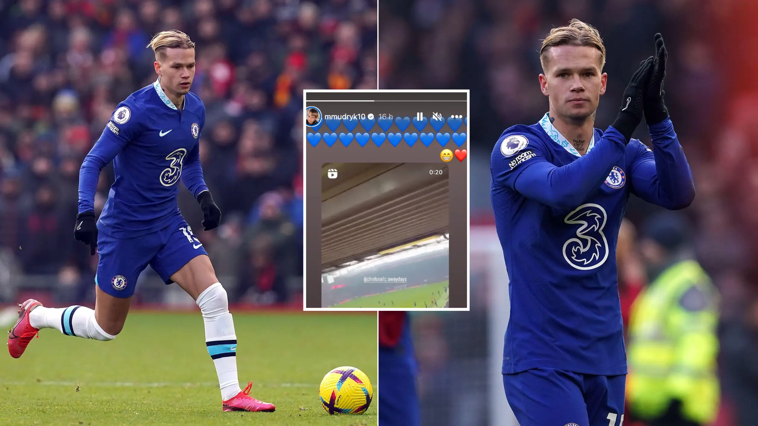 Mykhailo Mudryk shares chant from Chelsea fans trolling Arsenal