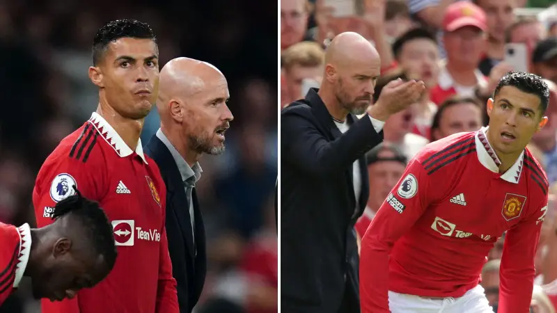 Cristiano Ronaldo was 'axed' by Erik Ten Hag in two-hour showdown meeting