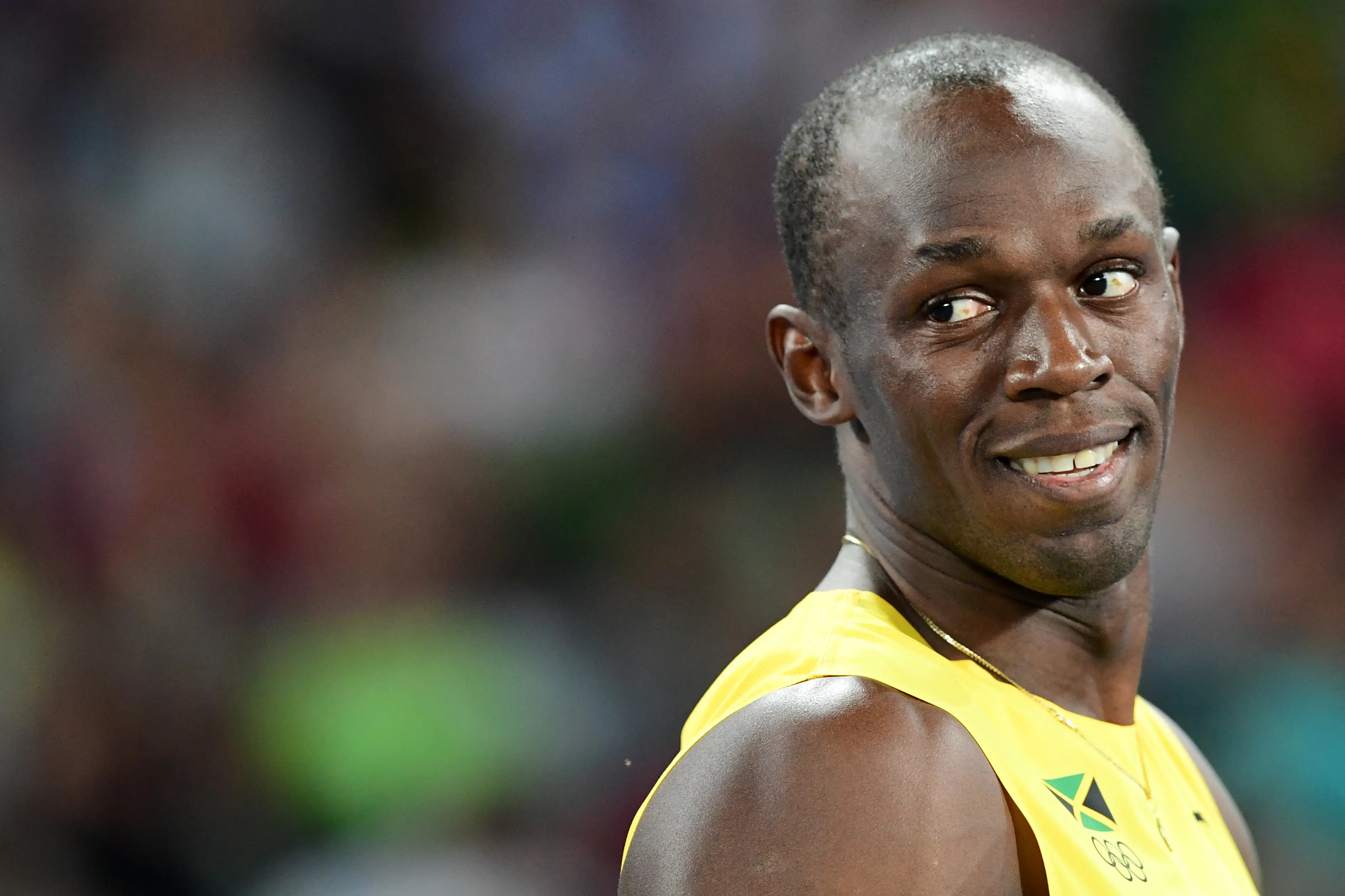 Bolt at the Rio Olympics in 2016. Image credit: Getty