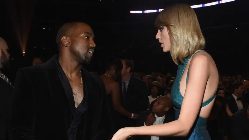 Kanye West reignites bitter feud with Taylor Swift with fiery now-deleted post about Super Bowl