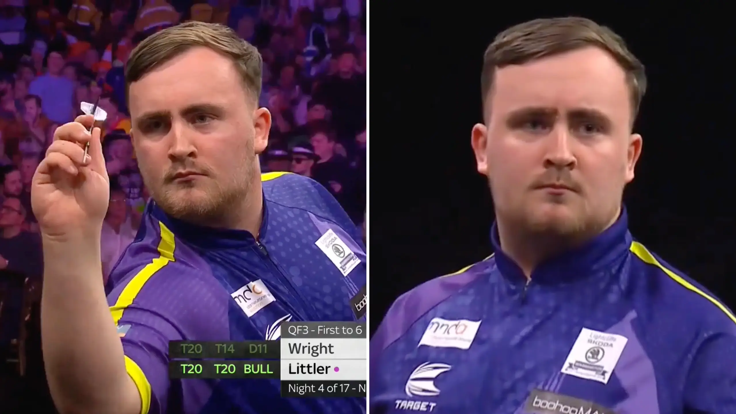 Darts fans notice that Luke Littler has changed his throw