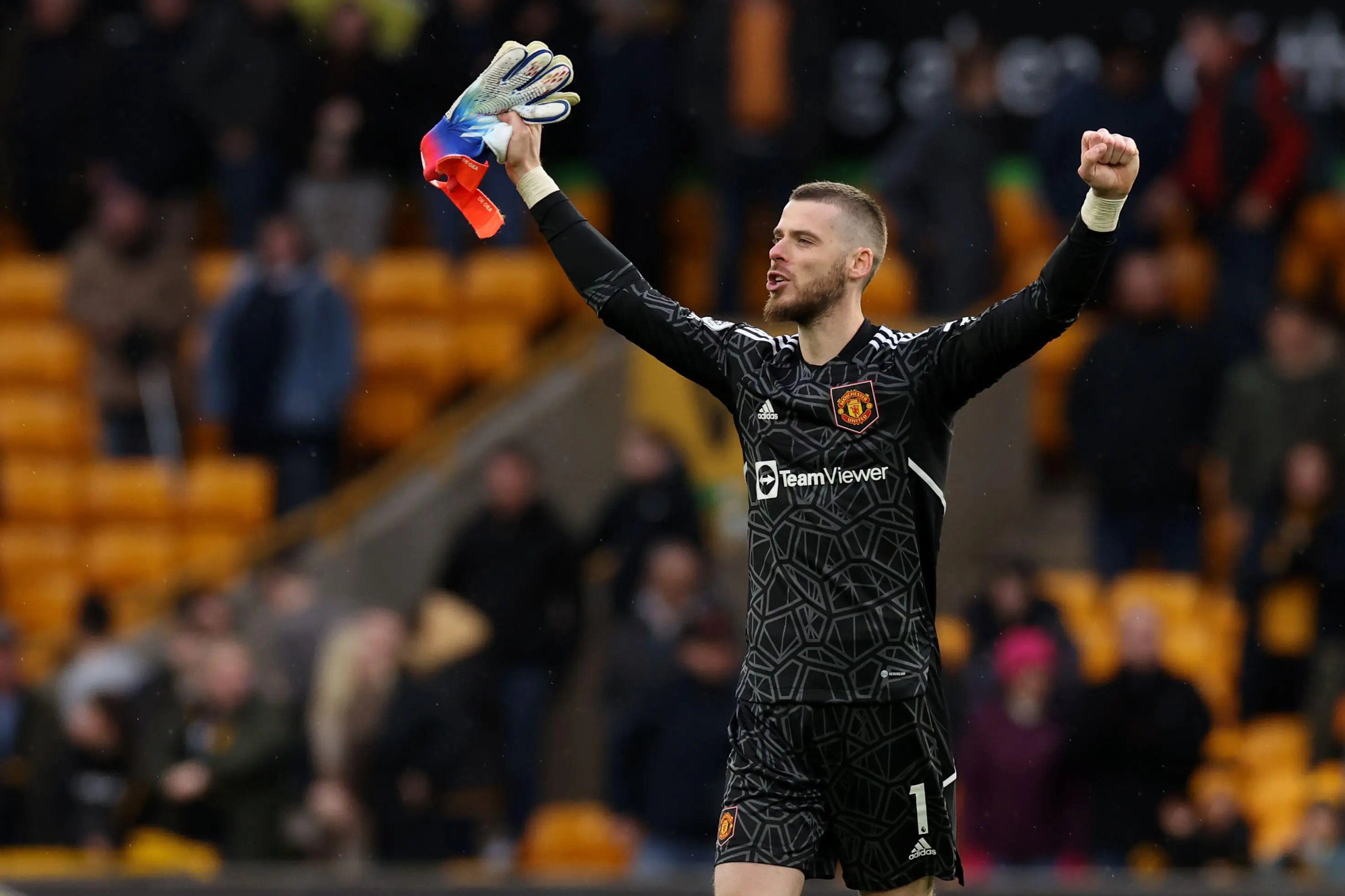 De Gea has been in very good form recently and could remain at United. Image: Alamy