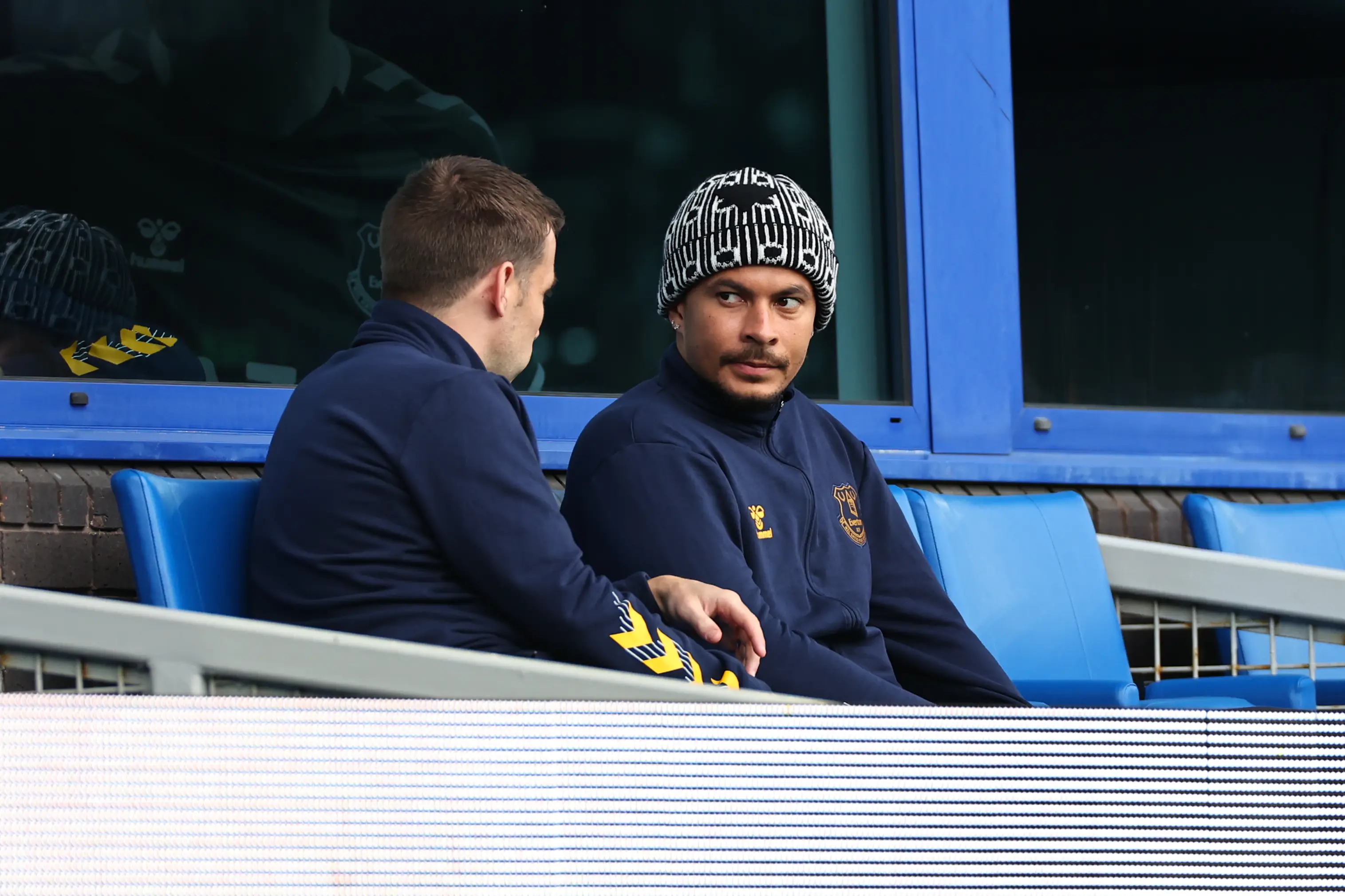 Dele Alli has been training at Everton but is a free agent. Image: Getty 