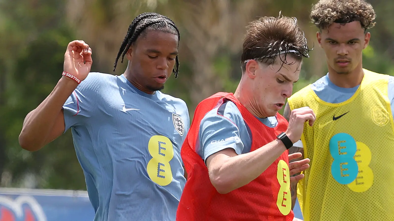 Alex Scott and Rio Ngumoha