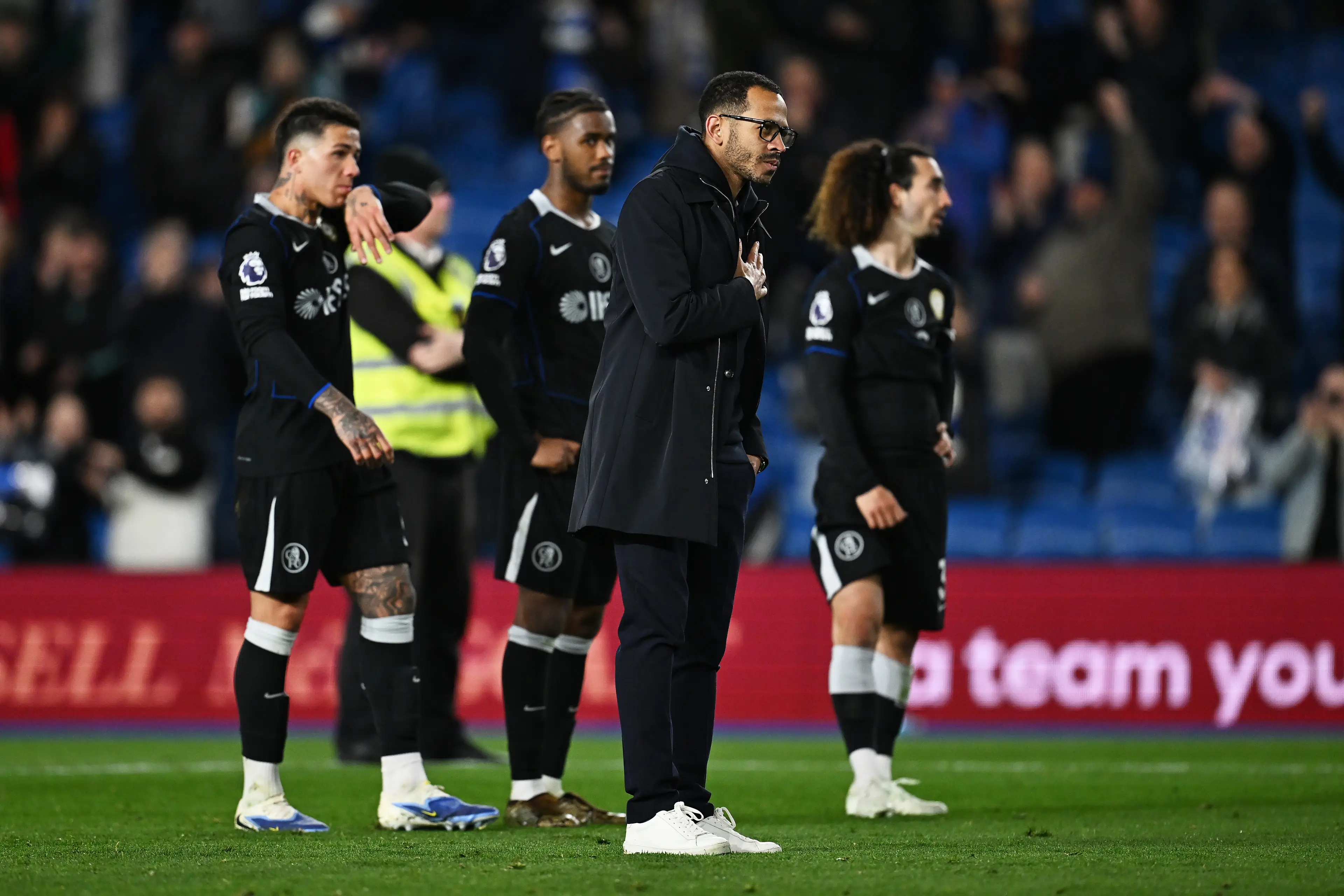 Rosenior's final game was a 3-0 loss to Brighton. Image: Getty