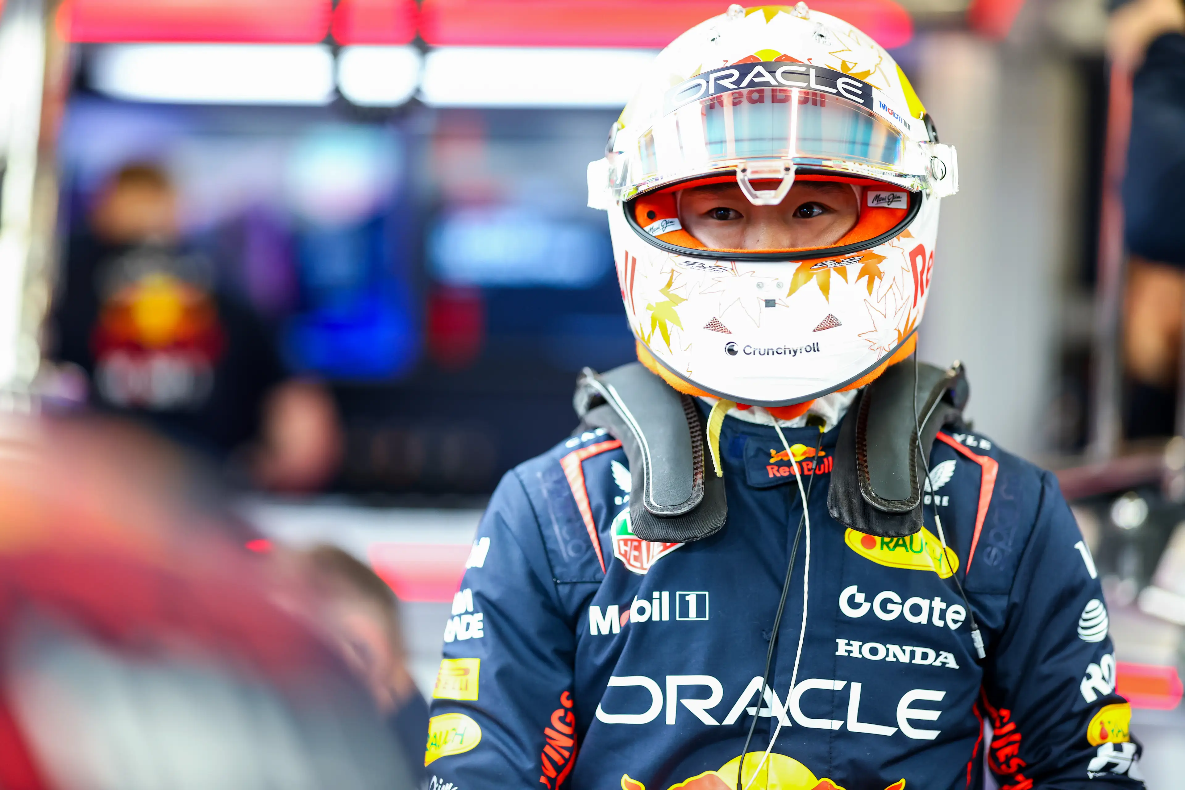 Yuki Tsunoda in Qatar (credit: getty)