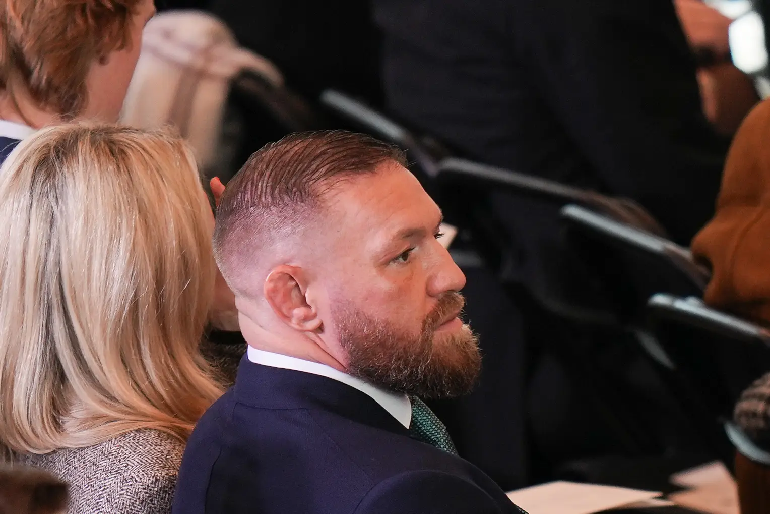 Conor McGregor was in attendance at Donald Trump's inauguration. Image: Getty 