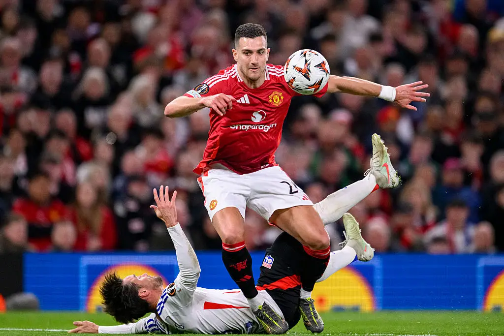 Diogo Dalot impressed during Manchester United's Europa League clash with Lyon. (Image: Getty)