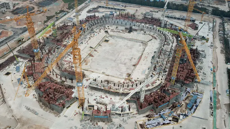 Incredible £1.36 BILLION 'lotus' stadium that was to be bigger than Wembley was left abandoned for years 