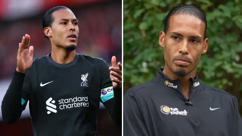 Virgil van Dijk drops huge hint over his future as Liverpool captain says 'never say never'