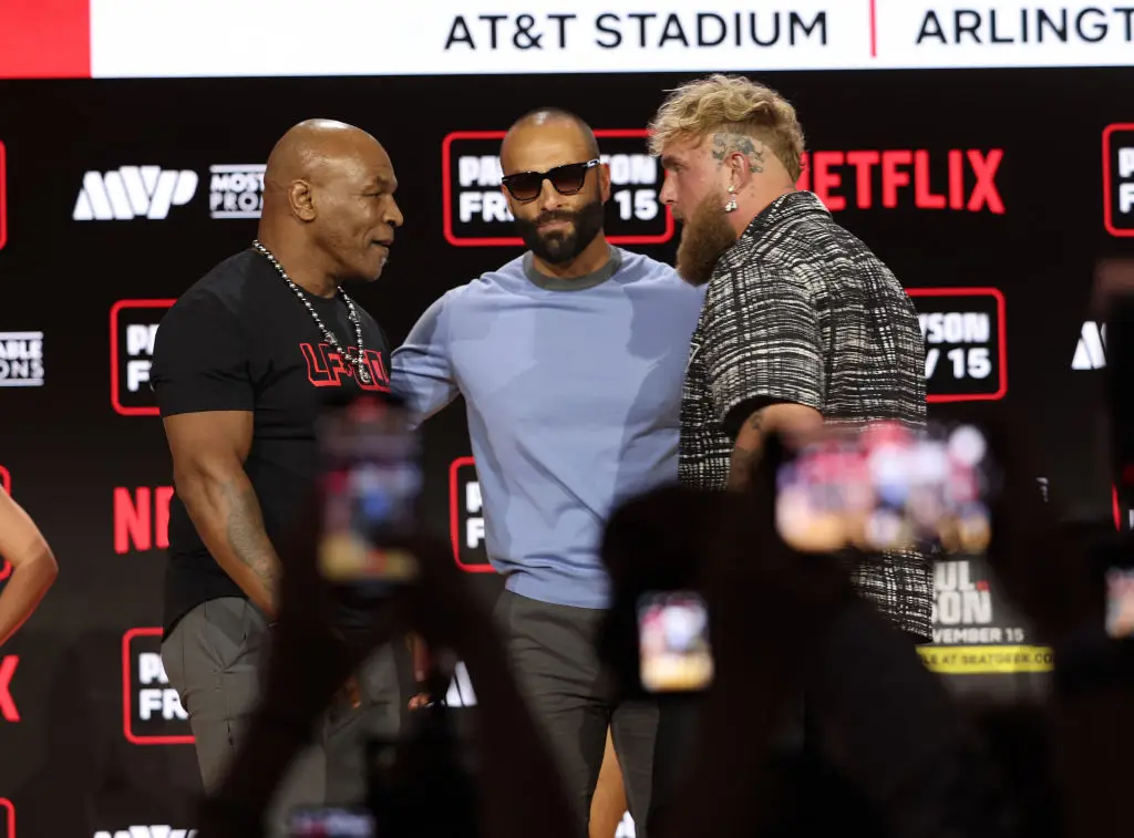Mike Tyson is still fighting at the age of 58, with his next opponent being YouTuber-turned-boxer Jake Paul. (Image: Getty)