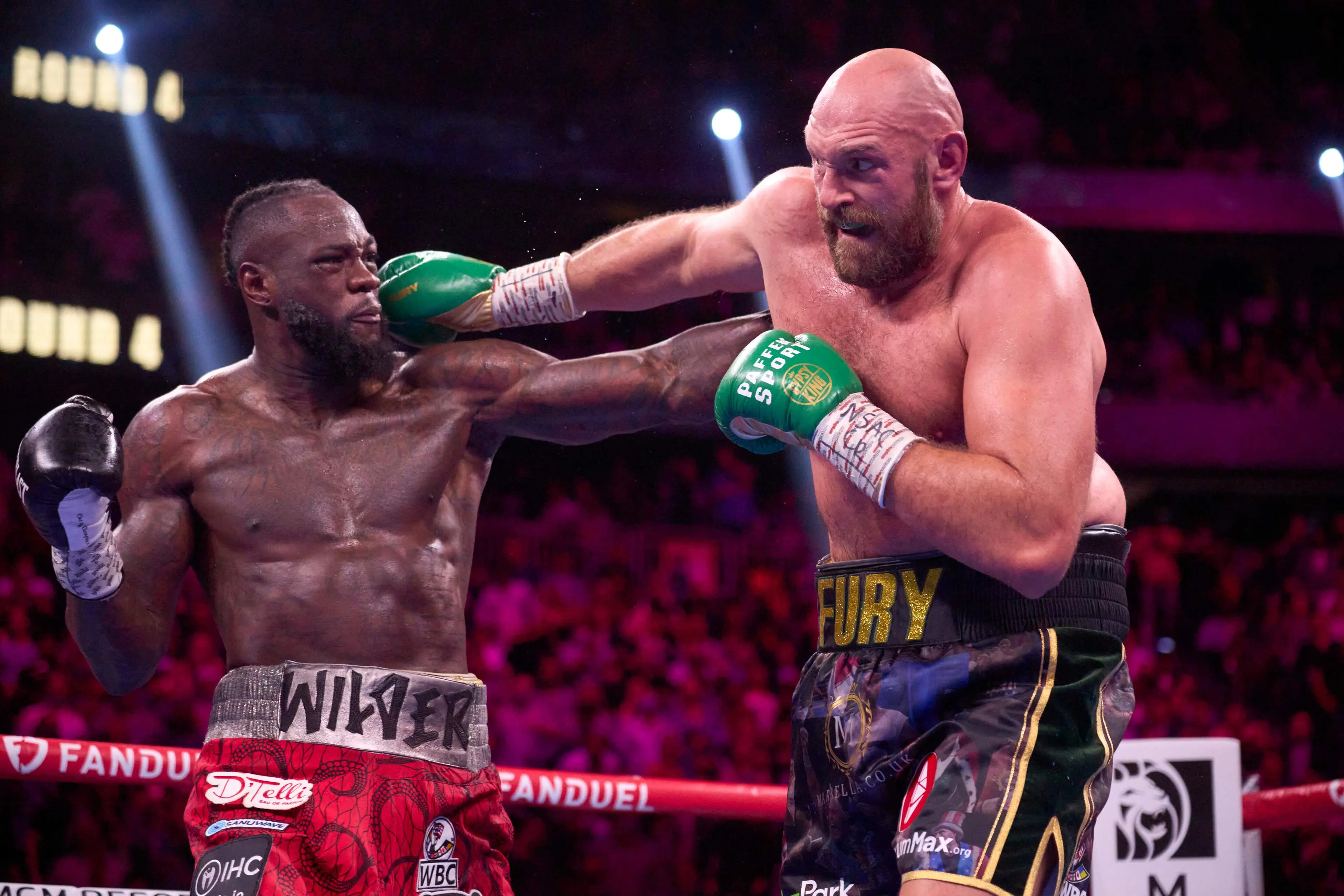 Wilder and Fury fought three times between 2018 and 2021 (Image: Getty)