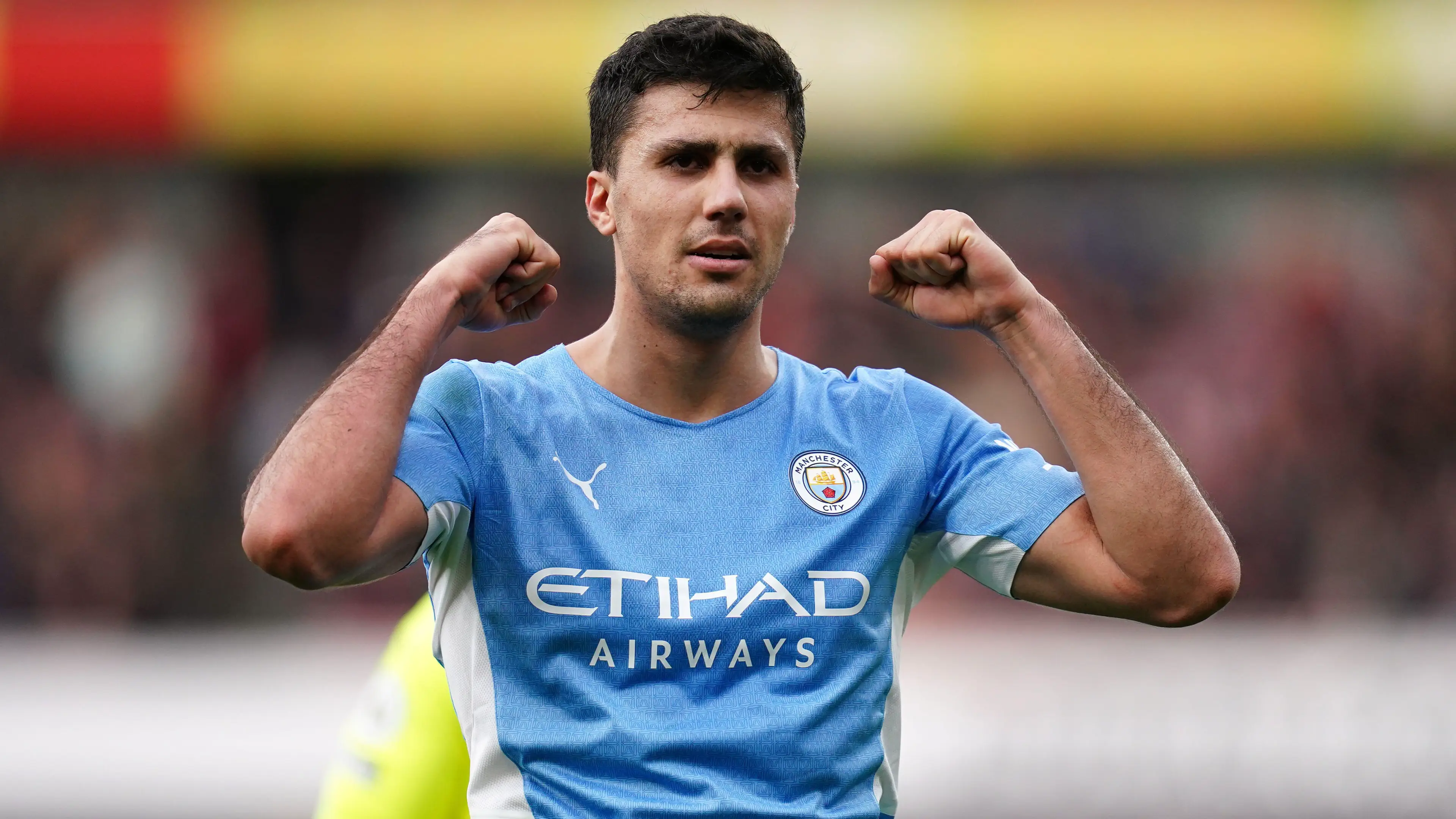 Rodri scored a crucial, last-minute winner against Arsenal at the Emirates Stadium in January (PA Images / Alamy)
