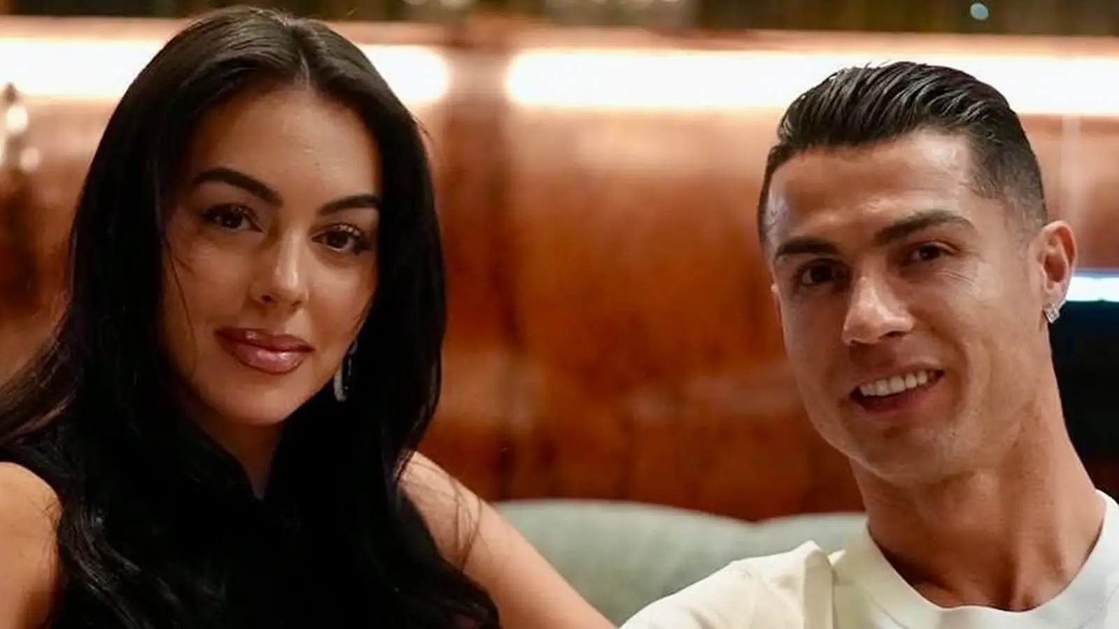 Georgina Rodriguez and Cristiano Ronaldo