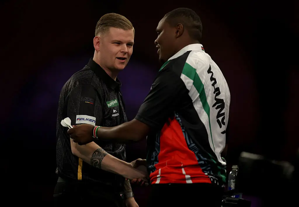 Mike De Decker lost against David Munyua (Credit:Getty)