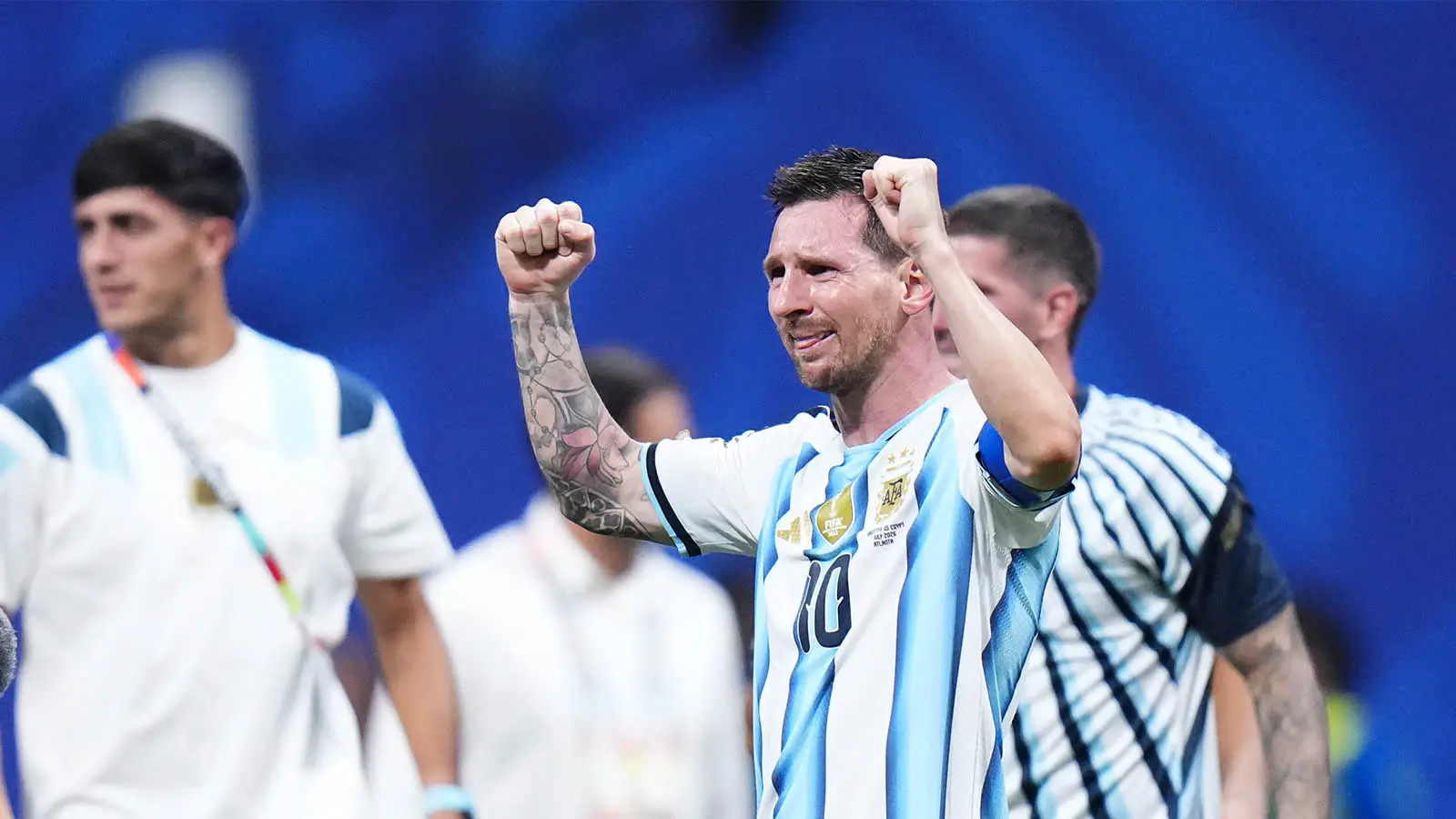 Lionel Messi is likely playing in his final World Cup (Image: Getty)