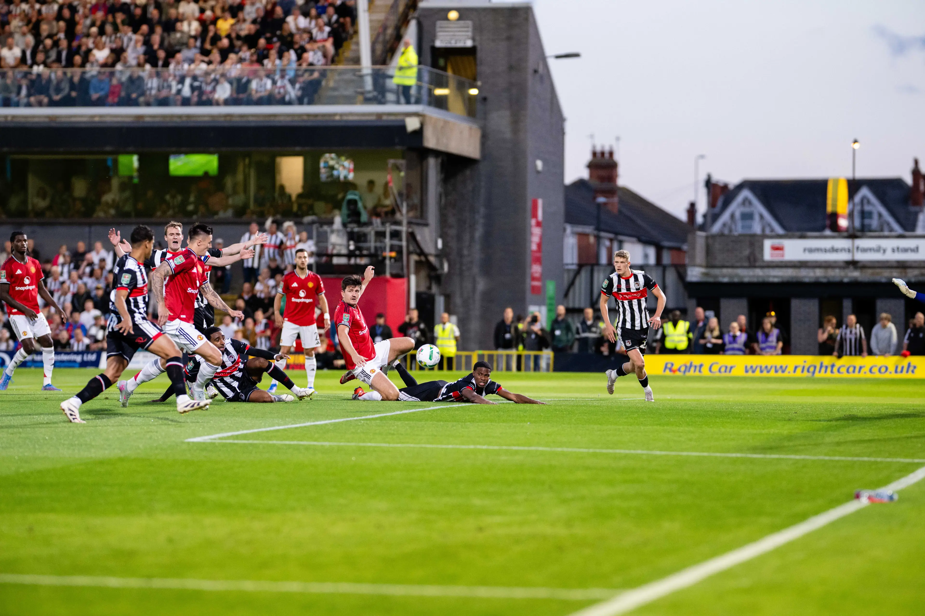 It was evening to forget for United and their fans. Image credit: Getty