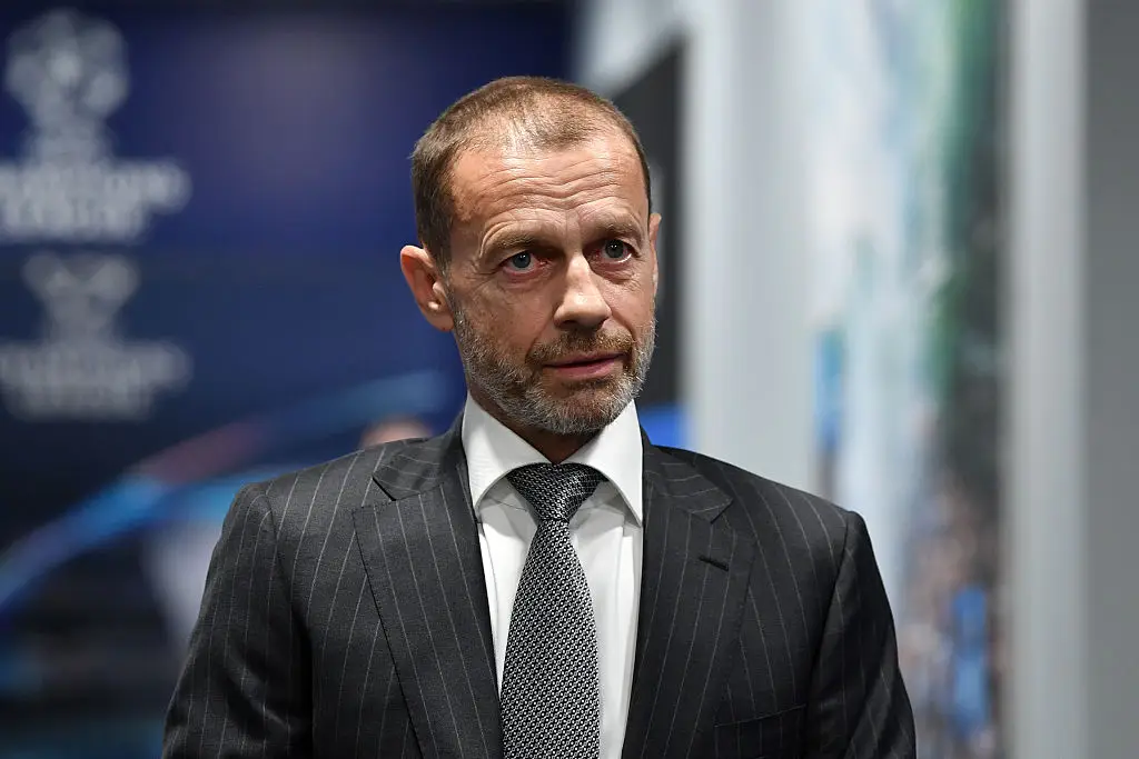 Aleksander Ceferin gave his thoughts (Credit:Getty)
