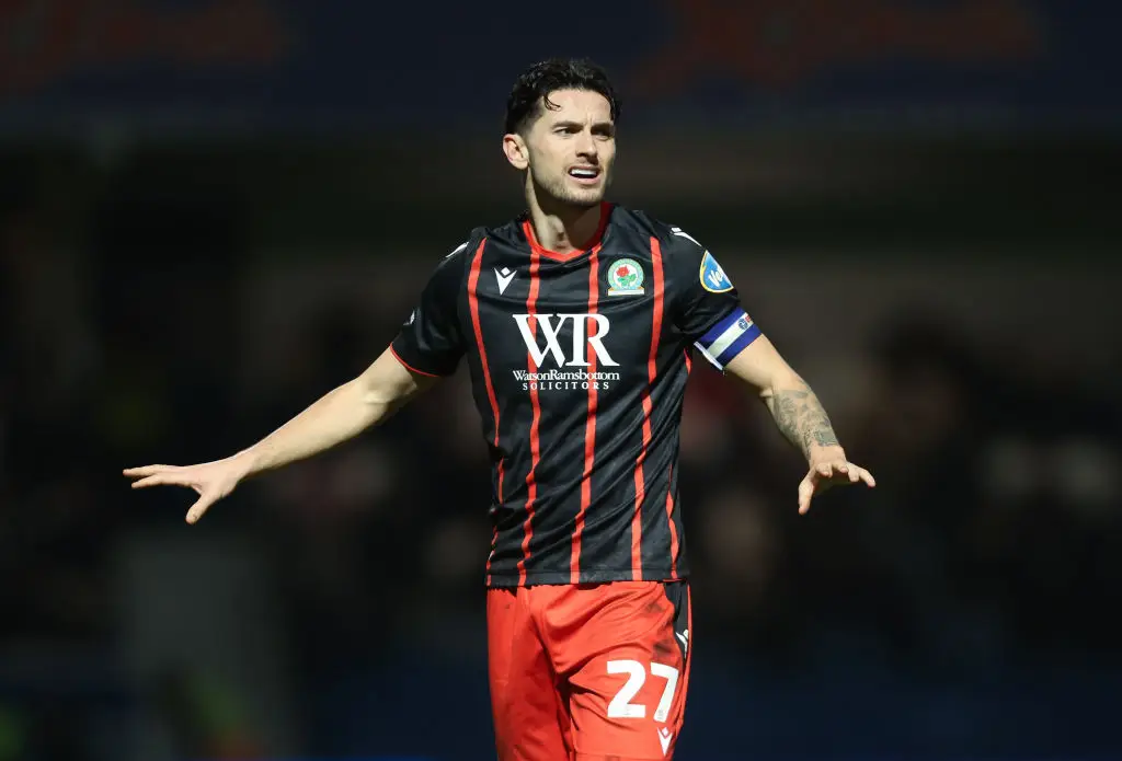 Blackburn captain Lewis Travis pictured (Image: Getty)