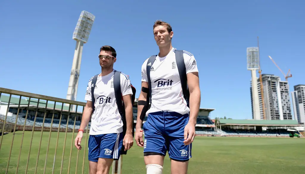 James Anderson and Chris Tremlett were England teammates (Credit:Getty)