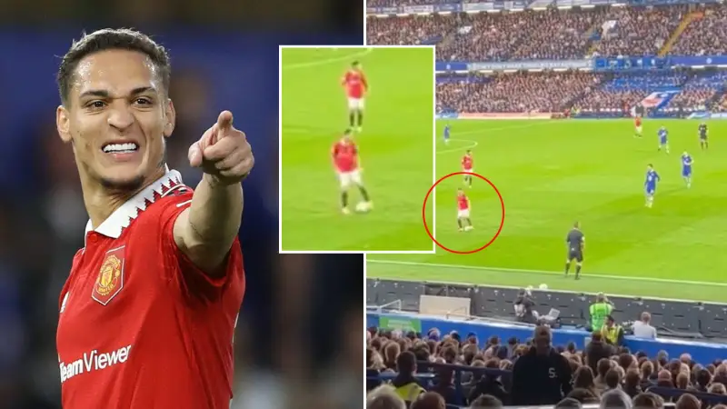 Antony pulled off his trademark '360 spin' against Chelsea, it's a great way to wind up opposition fans