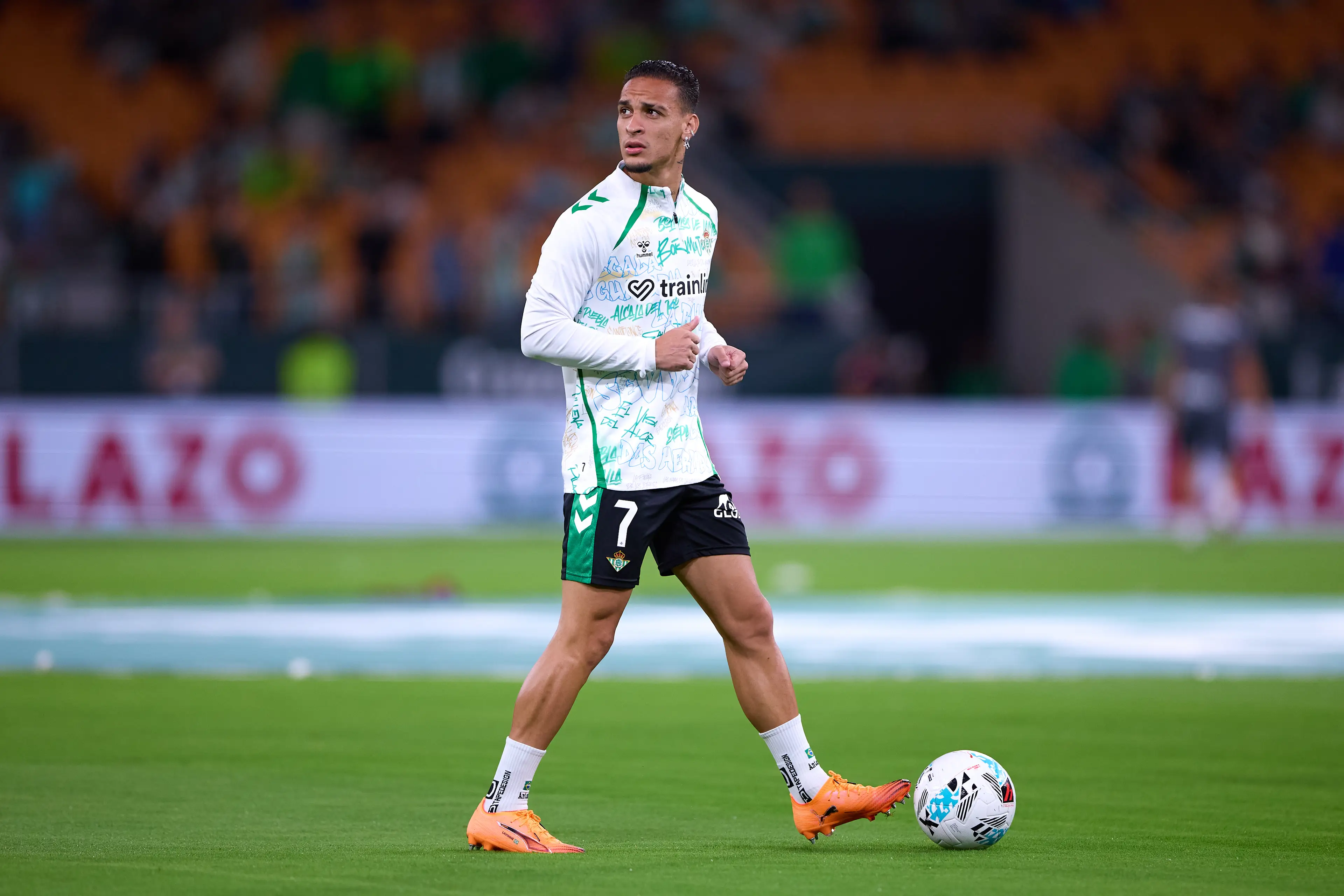 Antony sealed a permanent switch to Real Betis after a productive loan. Image: Getty