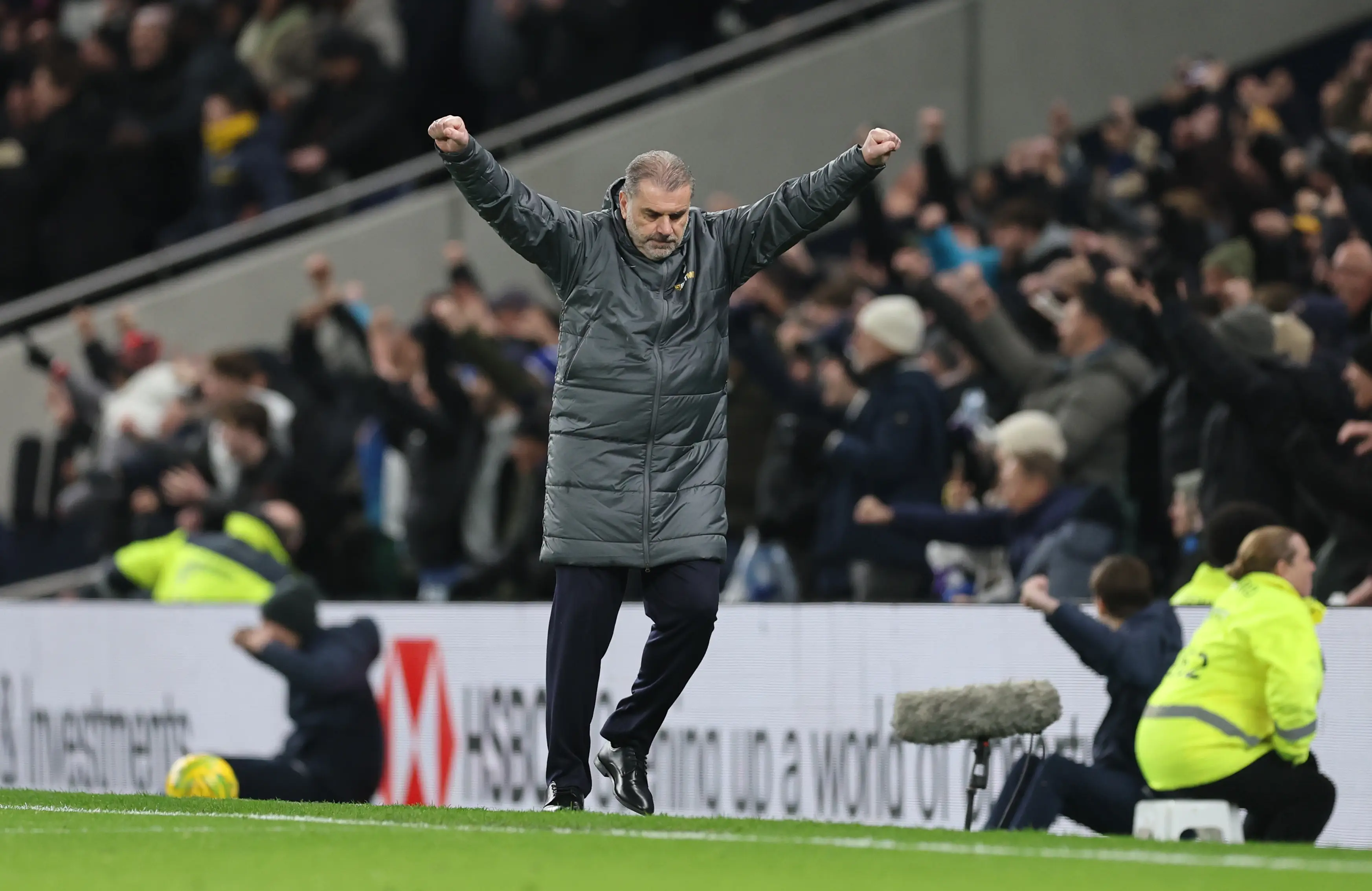 Ange Postecoglou has led Spurs to the Carabao Cup semi-finals. Image: Getty