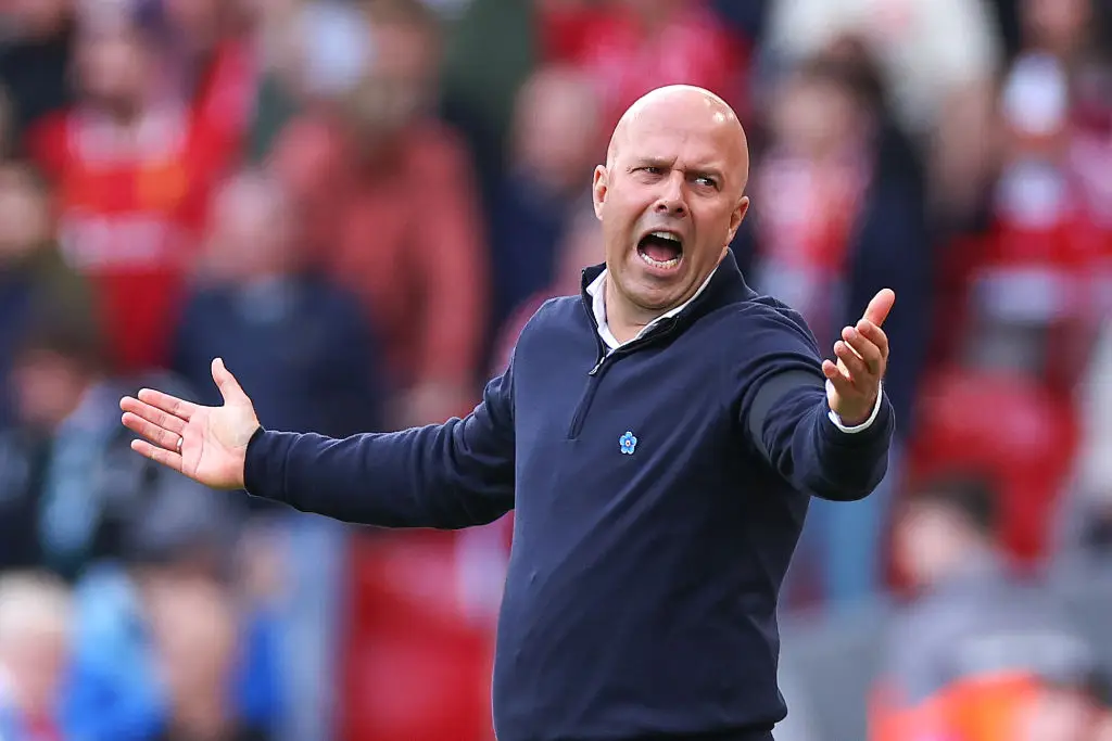 Slot was speaking ahead of Liverpool's match against AC Milan (Image: Getty)