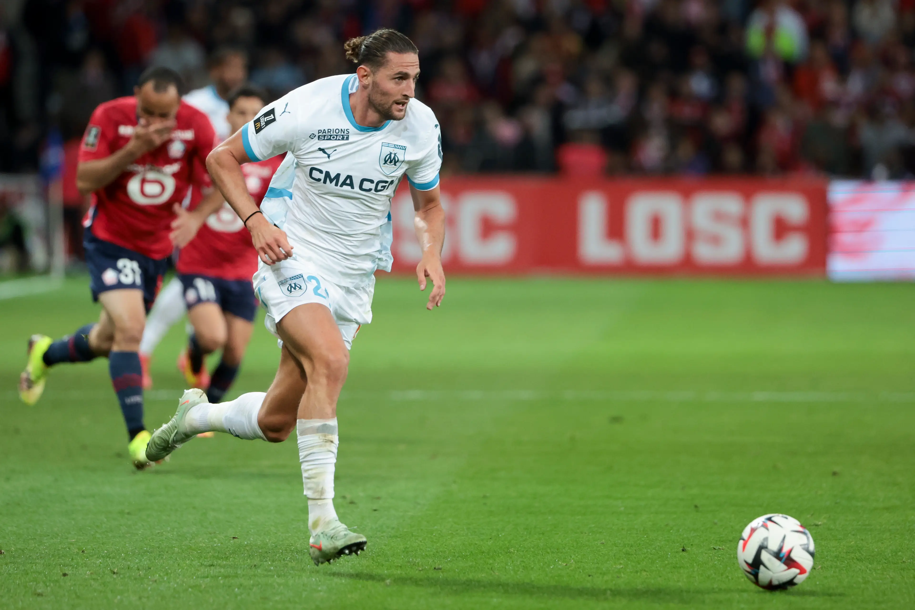 Marseille's Adrien Rabiot. Image: Jean Catuffe / Contributor via Getty