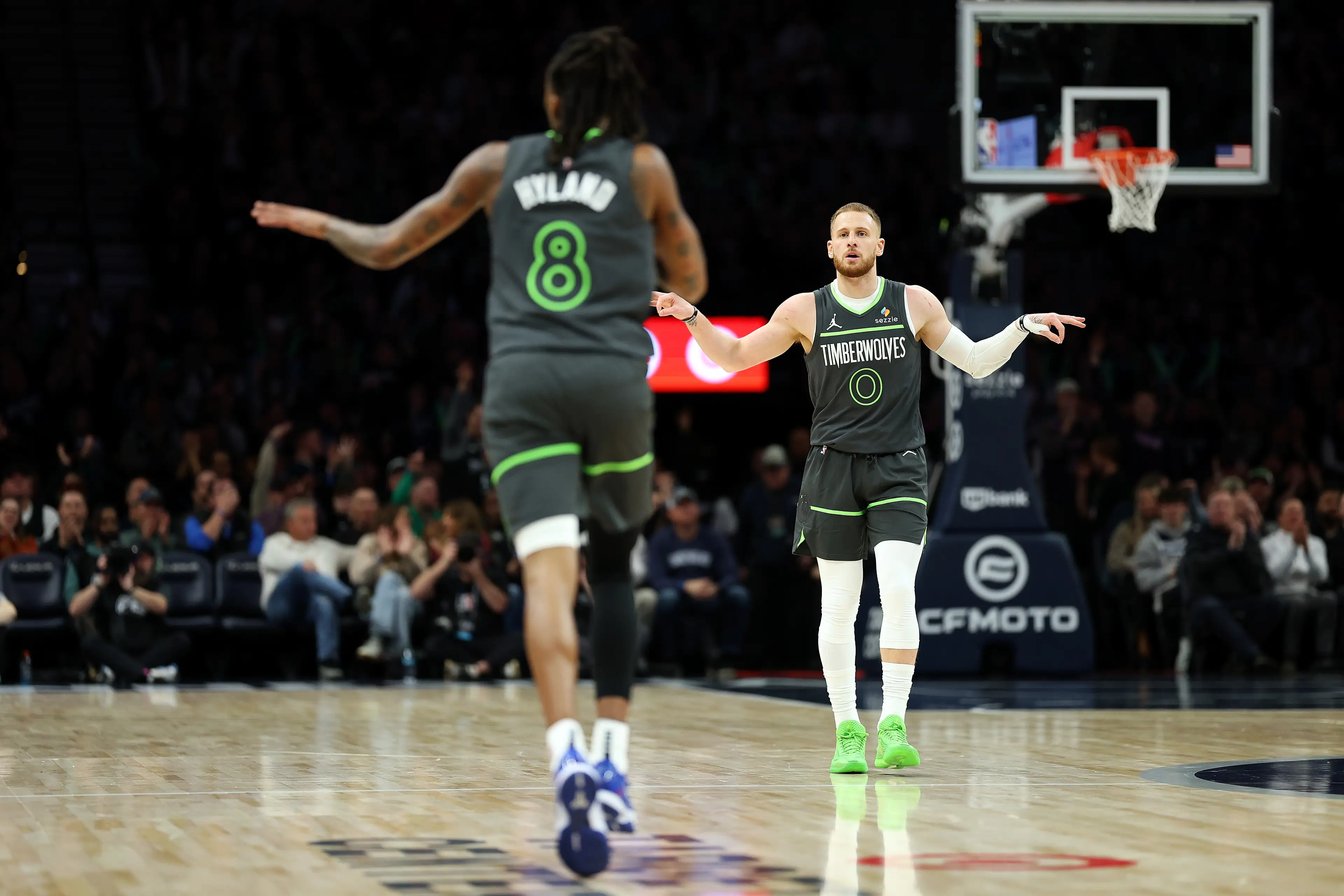 Minnesota Timberwolves came up against San Antonio Spurs on Sunday. Image credit: Getty