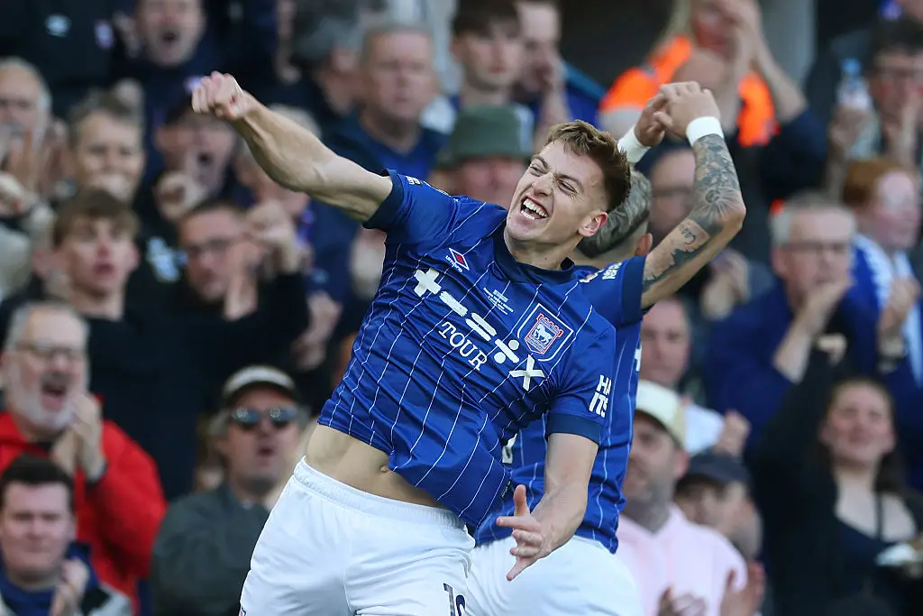 Liam Delap has scored 12 Premier League goals this season. (Image: Getty)