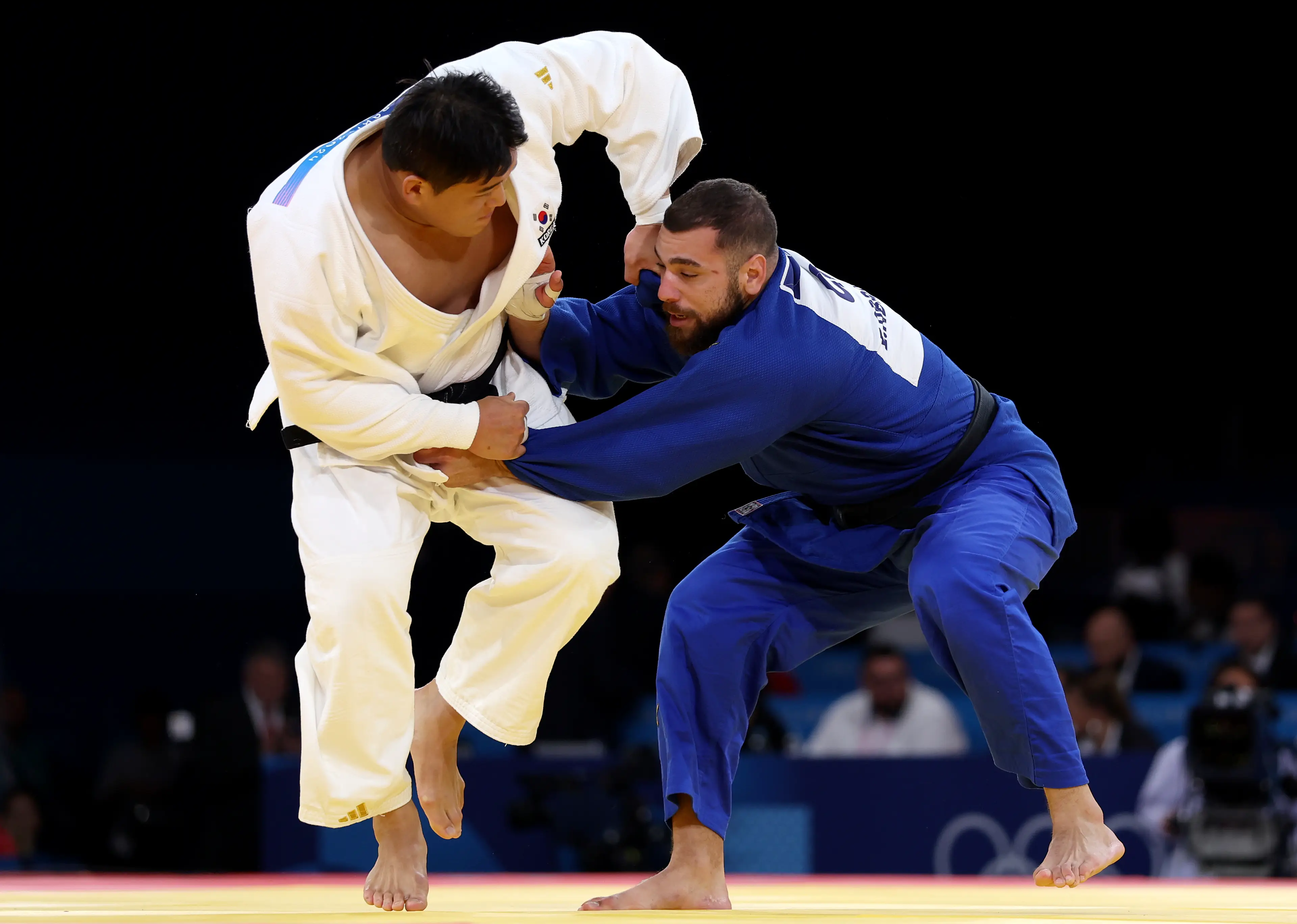Judo at the 2024 Olympics. Image: Getty 